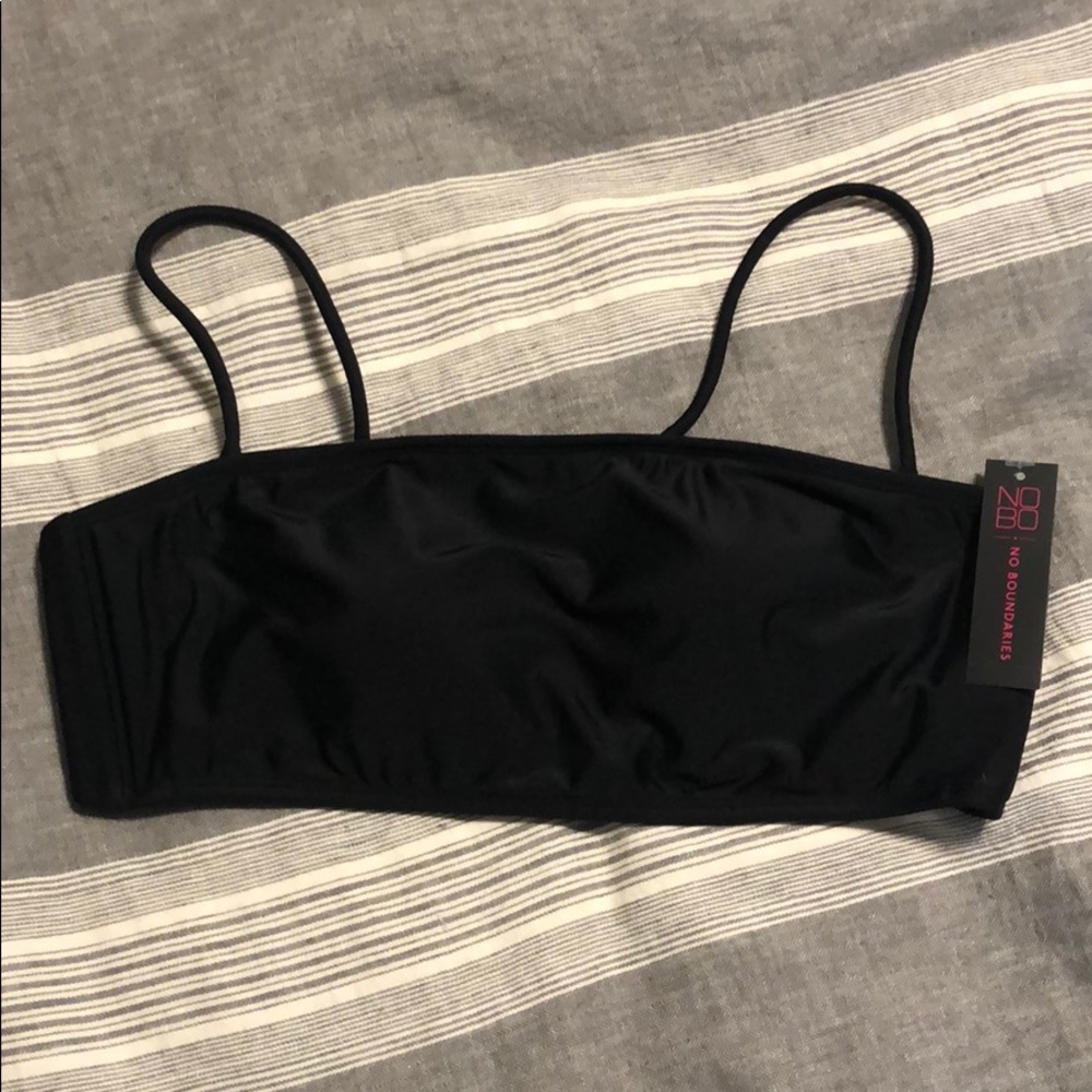 NWT No Boundaries Bandeau Bikini Top